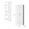 Pantry Cabinet Coahoma, Kitchen, White
