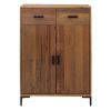Shoe Rack 29.5"x15.7"x43.3" Solid Wood Pine