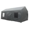 10x20ft heavy duty outdoor car canopy carport portable garage